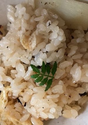 白ごはん.comの筍ご飯をストウブで炊く-レシピのメイン写真