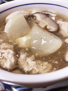 かぶと鶏ひき肉のあったか♪とろみスープ-レシピのメイン写真