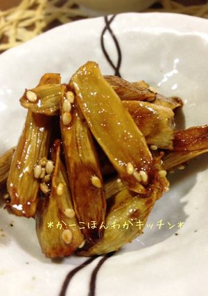 揚げゴボウの甘辛いり-レシピのメイン写真