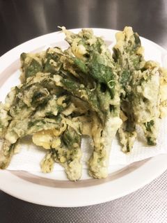 ウドの葉の天ぷら-レシピのメイン写真