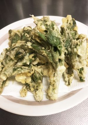 ウドの葉の天ぷら-レシピのメイン写真