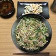 もやしと挽肉のレンジ蒸し