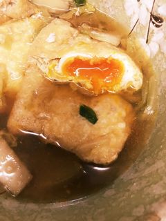 卵と油揚げの煮物-レシピのメイン写真