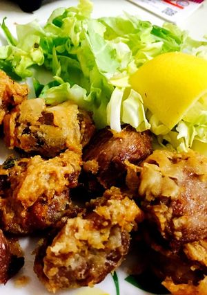 おつまみに☆砂肝(ズリ)の唐揚げ-レシピのメイン写真