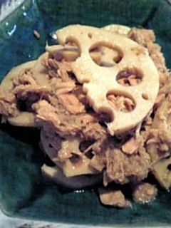 カレー風味のれんこんキンピラ-レシピのメイン写真