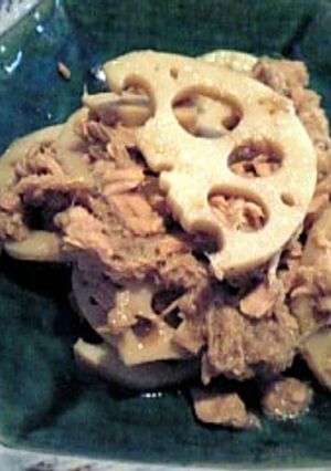 カレー風味のれんこんキンピラ-レシピのメイン写真