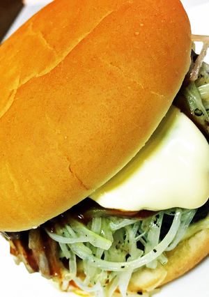 ネギミソバーガー-レシピのメイン写真
