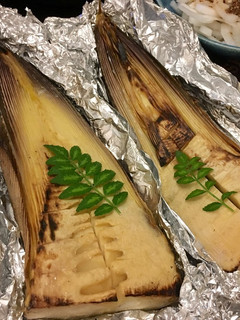 フライパンと魚焼グリルだけで!焼き筍♬-レシピのメイン写真