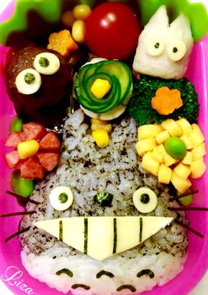 キャラ弁☆トトロ-レシピのメイン写真