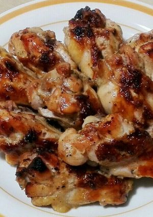 鶏手羽元の香味焼き　~魚焼きグリルで~-レシピのメイン写真