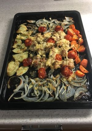 鶏肉と野菜のオーブン焼き-レシピのメイン写真