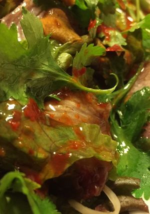 野菜たっぷり♪辛アジアン鰹カルパッチョ-レシピのメイン写真