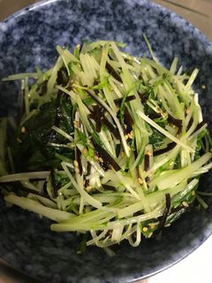 水菜サラダ 大量消費-レシピのメイン写真