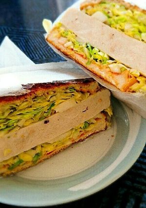 満足サンドイッチ-レシピのメイン写真