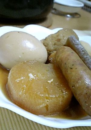 懐かしい名古屋の味噌おでん-レシピのメイン写真