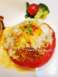 お肉たっぷりトマト丸ごと☆チーズ焼き-レシピのメイン写真