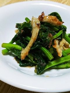 菜の花と竹輪のポン酢和え-レシピのメイン写真