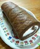 卵黄卵白分けない☆ロールケーキ