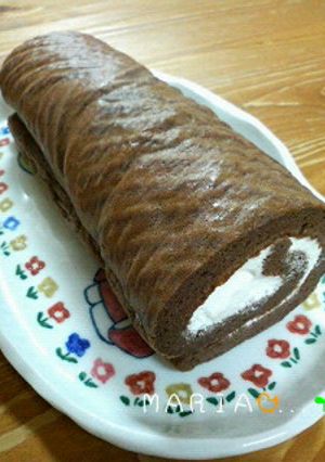 卵黄卵白分けない☆ロールケーキ-レシピのメイン写真