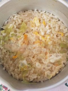 卵雑炊☆白だしで☆簡単美味しい☆おかゆ-レシピのメイン写真