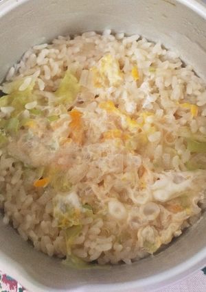 卵雑炊☆白だしで☆簡単美味しい☆おかゆ-レシピのメイン写真