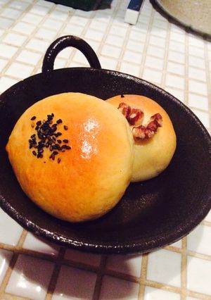 HBがあれば簡単！ふわもちあんぱん^o^-レシピのメイン写真