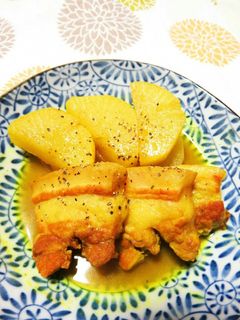 ☺簡単♪豚肉と大根のスパイシーカレー煮☺-レシピのメイン写真