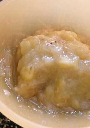 離乳食♪初期♪レンジで簡単♪バナナ-レシピのメイン写真