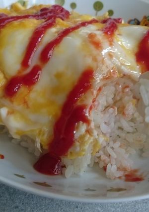 超ずぼらJKによる貴方の為のオムライス-レシピのメイン写真