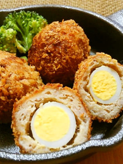 お弁当に♪うずらの卵のミニスコッチエッグ-レシピのメイン写真