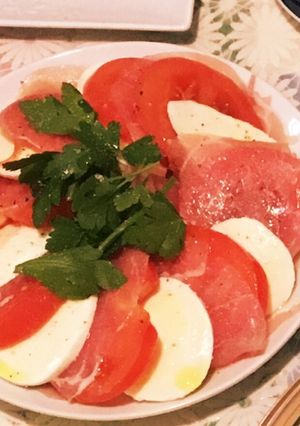 イタリアンパセリのカプレーゼ-レシピのメイン写真