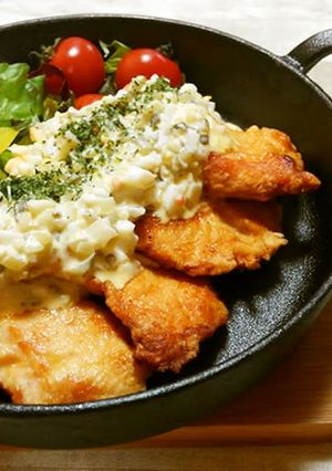 簡単ヘルシー♪鶏むね肉の柔らかチキン南蛮-レシピのメイン写真