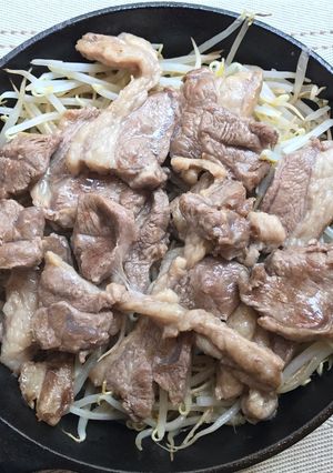 スキレットDEジンギスカン-レシピのメイン写真