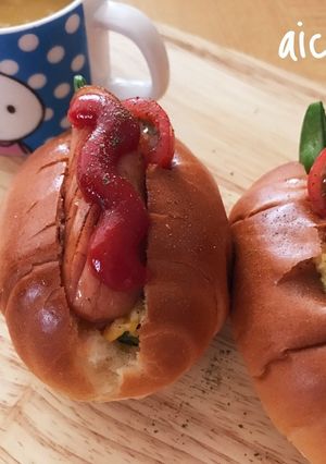 簡単*おうちランチに小さなホットドッグ♡-レシピのメイン写真