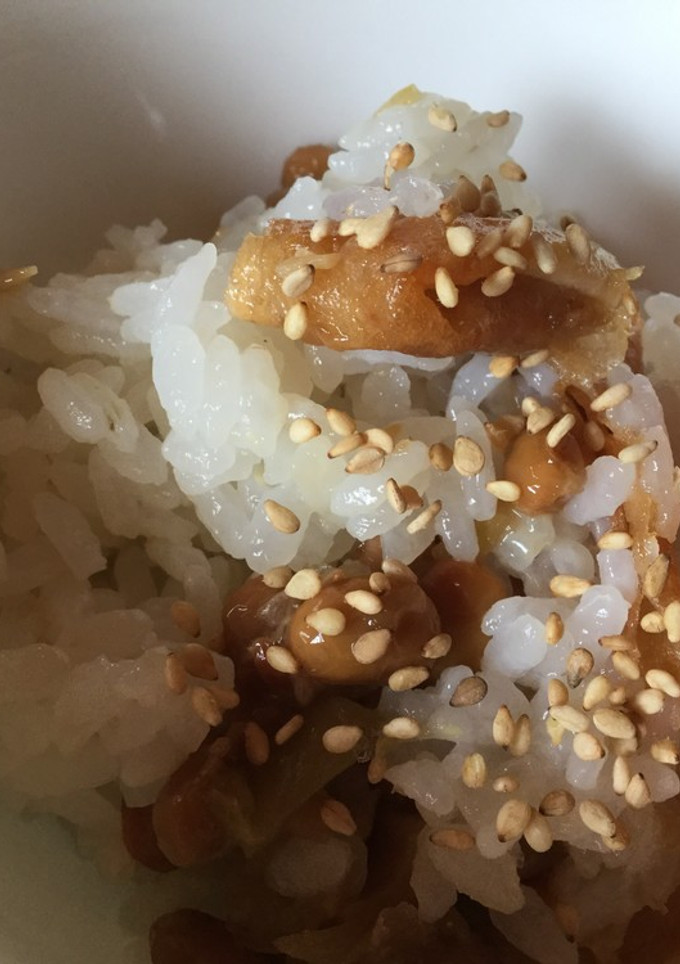 納豆と春巻きで簡単中華まぜご飯-レシピのメイン写真