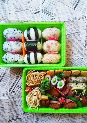 ぱぱっと簡単朝いきなりのお弁当作り❀-レシピのメイン写真