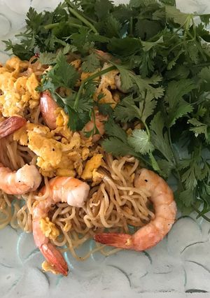 三食焼きそばで作るタイ風焼きそば♡-レシピのメイン写真