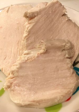 糖質制限食　しっとり茹で鳥むね肉-レシピのメイン写真