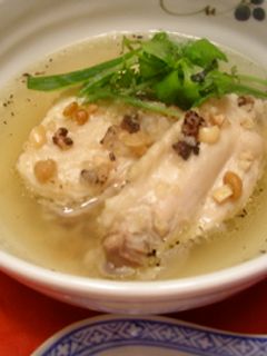 鶏手羽と五穀米で、美肌スープ-レシピのメイン写真