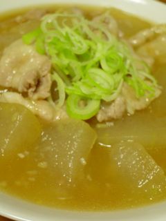 ☼豚バラと冬瓜のオイスターソースの炒め煮-レシピのメイン写真