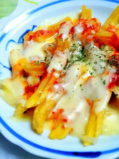 冷めたポテト de チーズ焼き-レシピのメイン写真