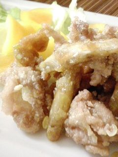 ご飯にぴったり☆豚肉とゴボウの甘辛だれ-レシピのメイン写真