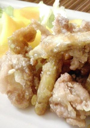 ご飯にぴったり☆豚肉とゴボウの甘辛だれ-レシピのメイン写真