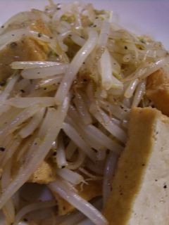 厚揚げ★もやし のオイスター炒め-レシピのメイン写真