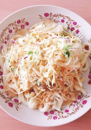 サラダうどん-レシピのメイン写真