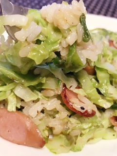 春キャベツ チャーハン-レシピのメイン写真