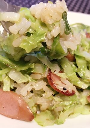 春キャベツ チャーハン-レシピのメイン写真