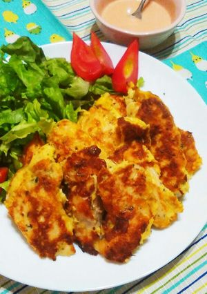 鶏むね肉のピカタ-レシピのメイン写真