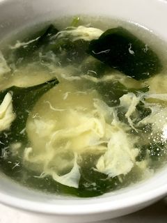 ほうれん草とふんわり卵の中華スープ-レシピのメイン写真