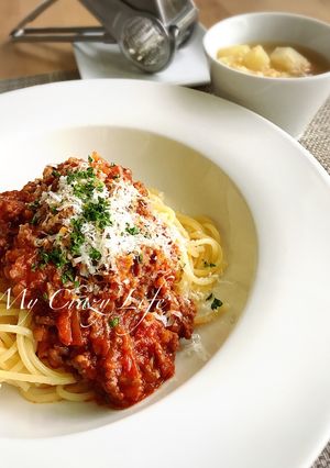 お肉たっぷり本格ボロネーゼソース-レシピのメイン写真